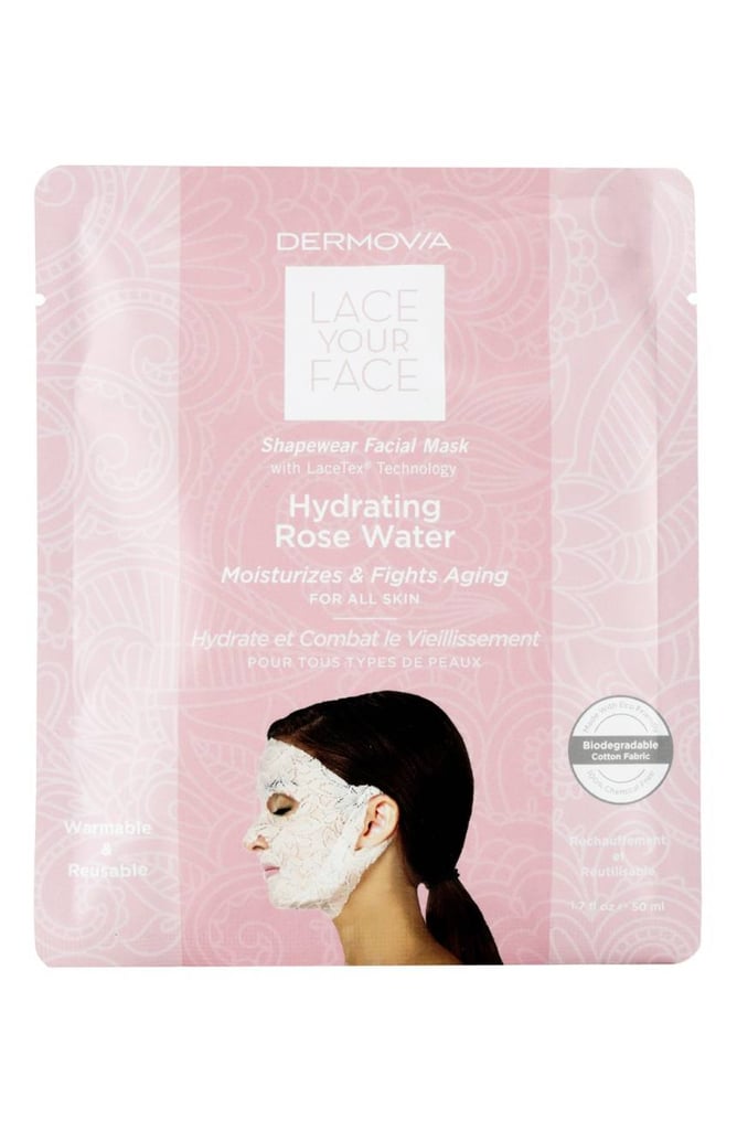 Dermovia Lace Your Face Hydrating Rose Water Compression Facial Mask