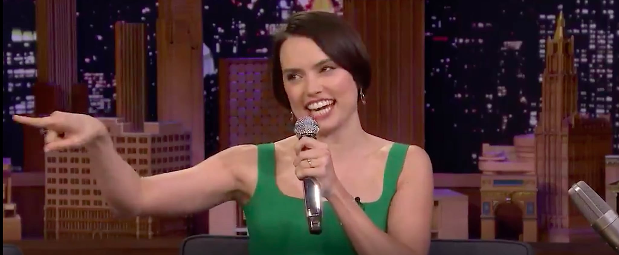 Daisy Ridley Rapping On The Tonight Show June 2019 Video
