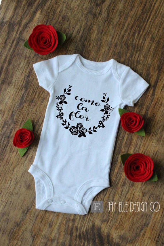 Como la Flor Onesie