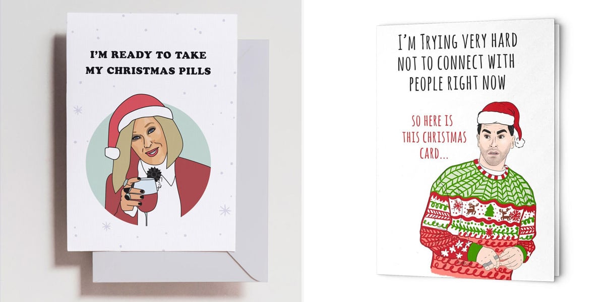These Schitt's Creek Holiday Cards Are So Good | POPSUGAR Smart Living
