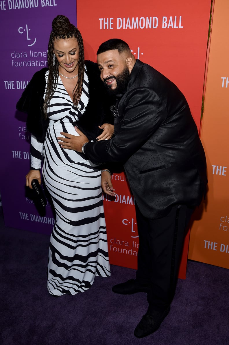 Nicole Tuck and DJ Khaled at the 2019 Diamond Ball