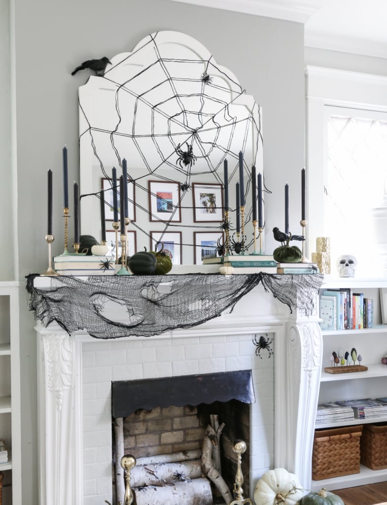 Spooky Mantel Decor