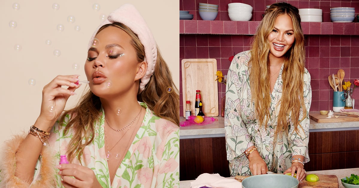 Chrissy Teigen Created Her Own Comfy Robes, So We Can All Share in Her Love of Lounging
