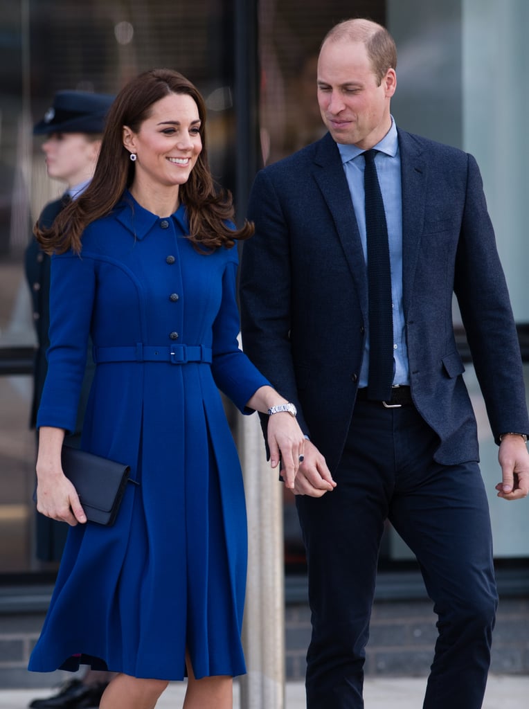 Prince William and Kate Middleton in South Yorkshire 2018