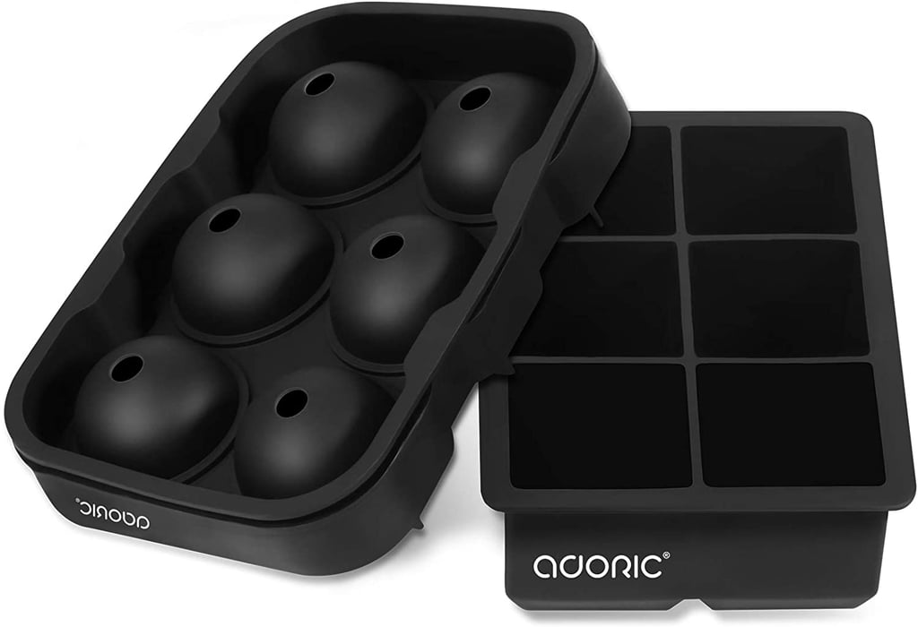 Adoric Silicone Ice Cube Trays Set of 2