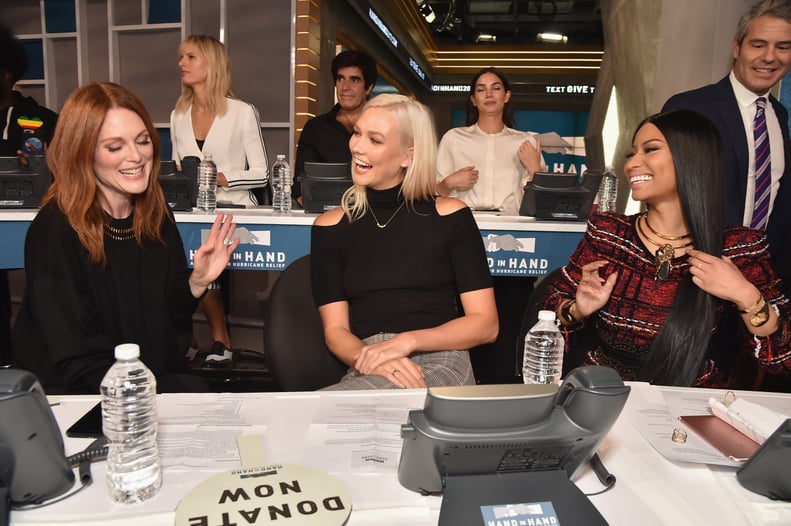 Julianne Moore, Karlie Kloss, and Nicki Minaj