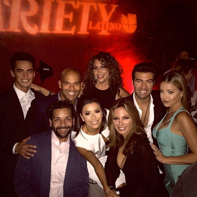 Eva Longoria on the Set of Telenovela