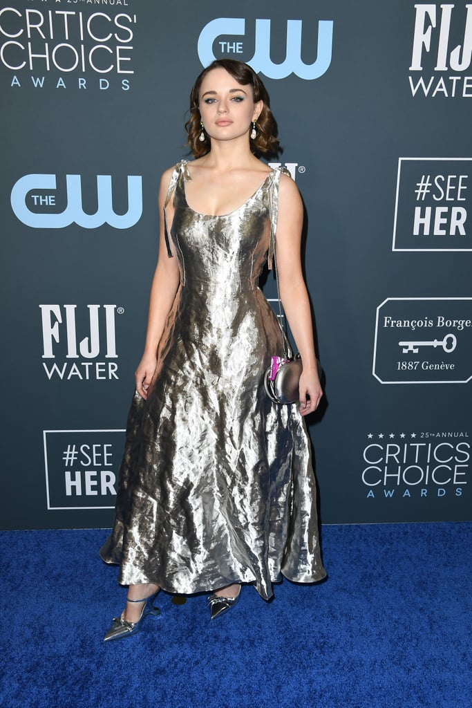 Joey King's Silver Critics’ Choice Awards Gown Is Amazing