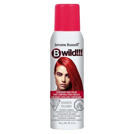 Russell B Wild Temp'ry Hair Color Spray in Red ($6)