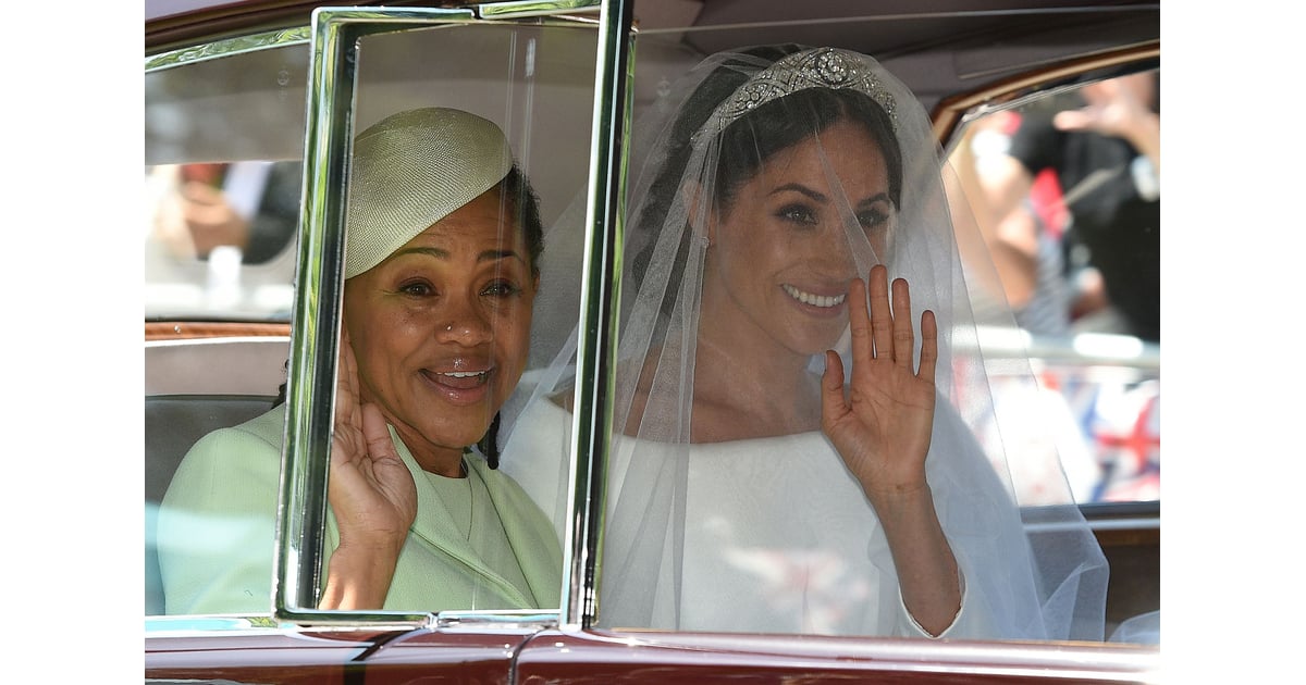 Meghan Markle's Mom's Dress at Royal Wedding 2018 | POPSUGAR Fashion Photo 4