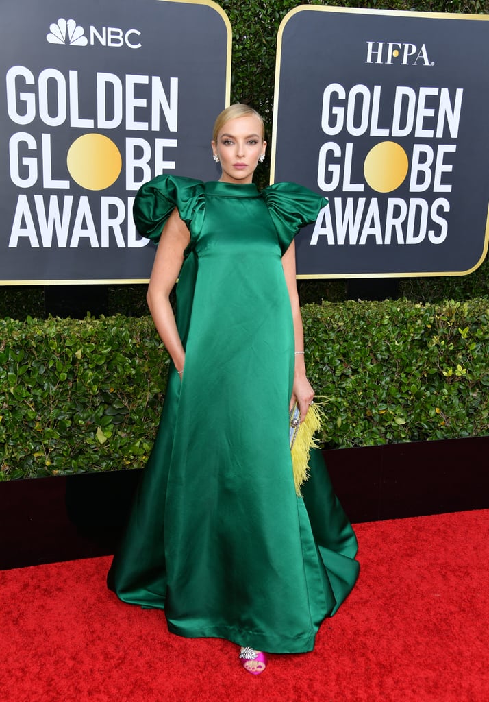 Jodie Comer at the Golden Globes 2020