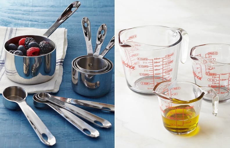 Use Liquid and Dry Measuring Cups