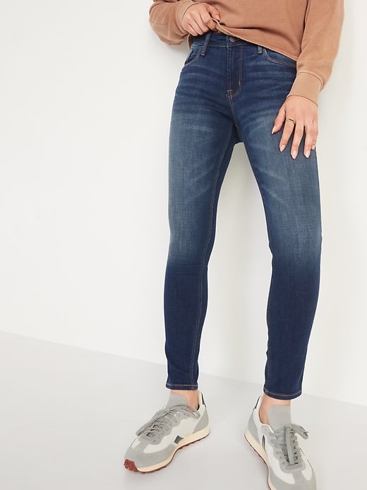 Old Navy Mid-Rise Rockstar Super Skinny Jeans