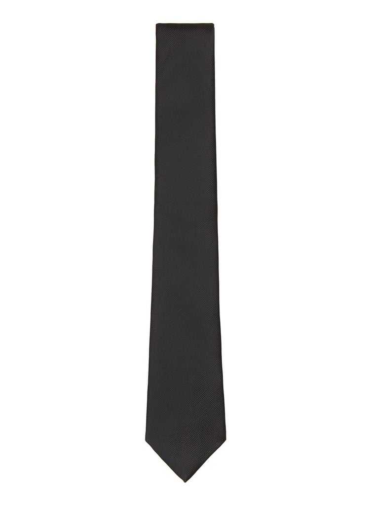 Melania Trump's Pinstripe Suit With Tie | POPSUGAR Fashion