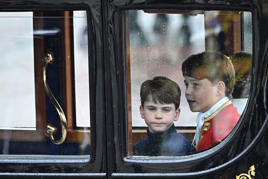 Prince Louis at King Charles III's Coronation