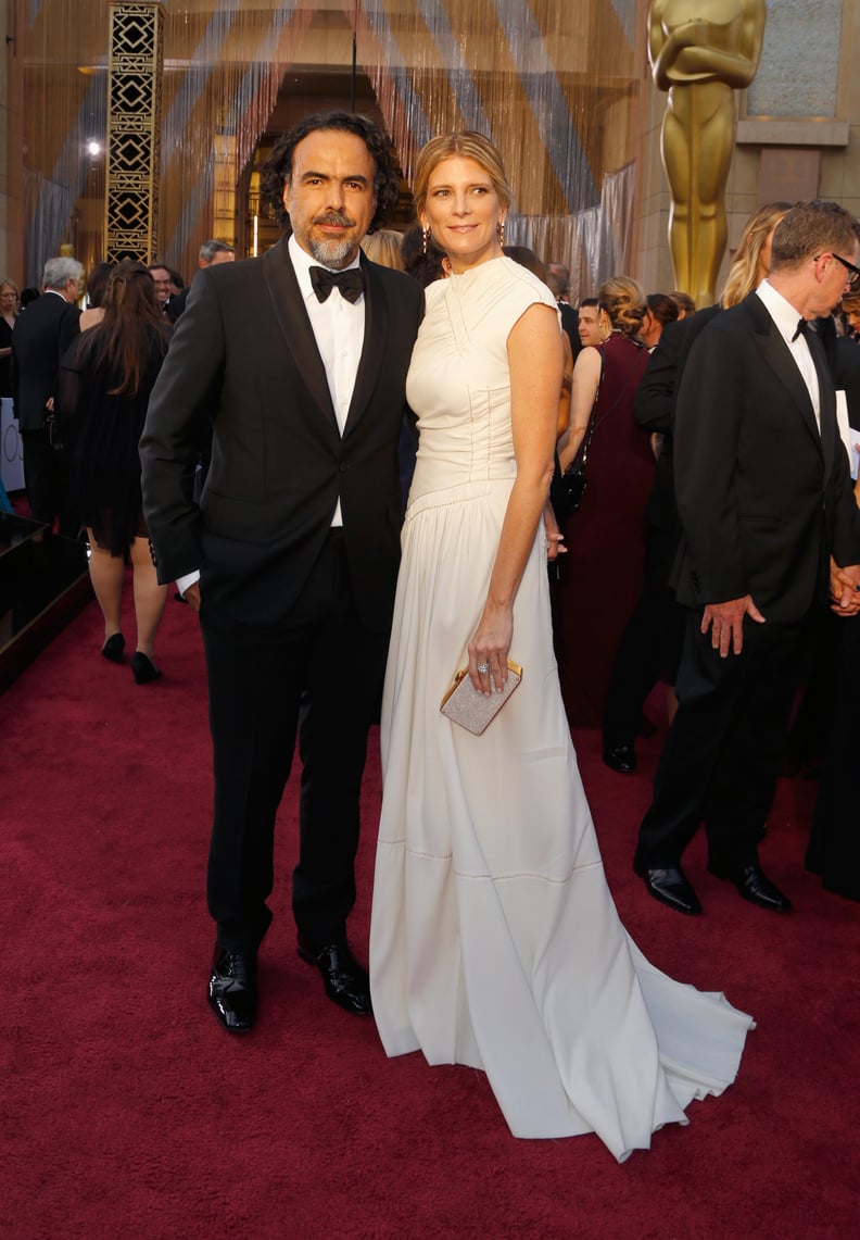 On the Red Carpet With His Wife, María Eladia Hagerman