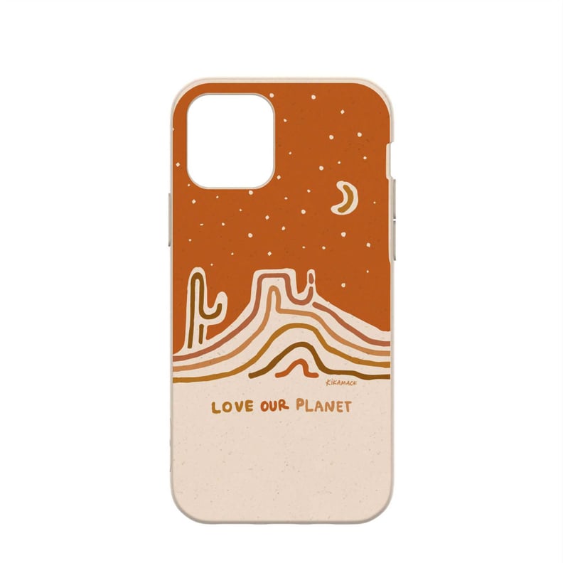 Seashell Love Our Planet Eco-Friendly iPhone Case