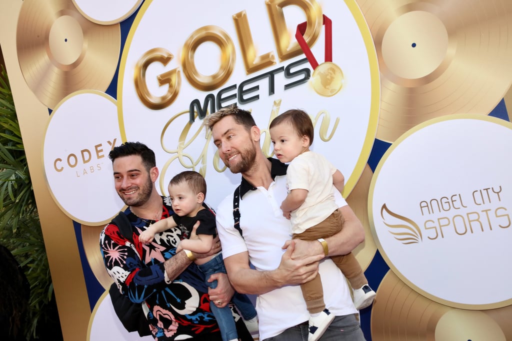 Lance Bass and Michael Turchin Bring Kids to the Red Carpet