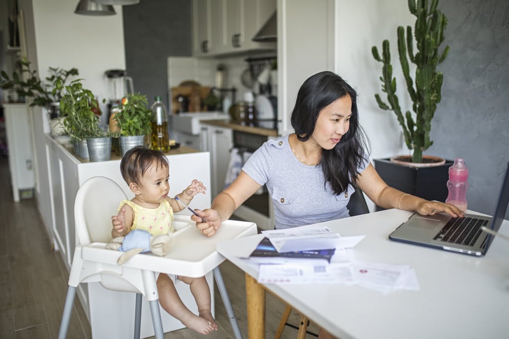 Moms are expert multitaskers.