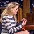 Jimmy Fallon Is No Match For Amber Heard When It Comes to Chowing Down on Spicy Foods