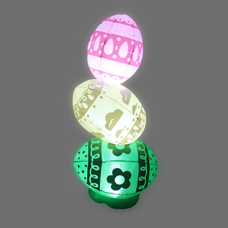 A Fun Light Feature: Spritz Inflatable Easter Egg Stack