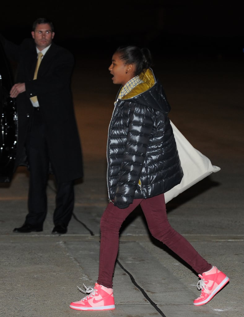 When Her Pink Nike Sneakers Were All We Could See
