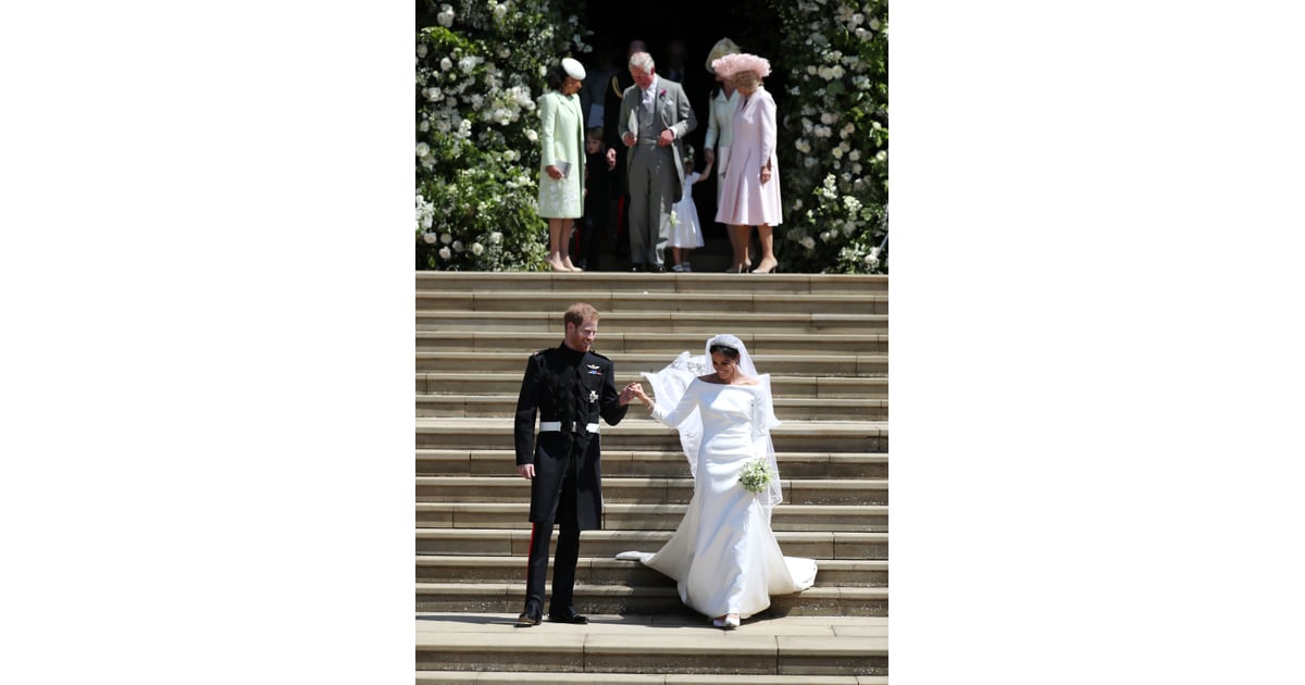 meghan markle mother wedding outfit