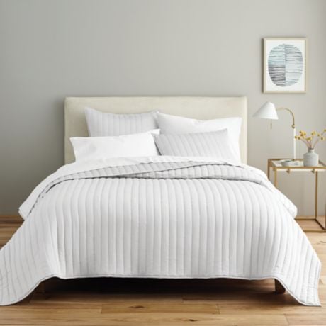 Nestwell Pure Earth 3-Piece Organic Cotton King Quilt Set