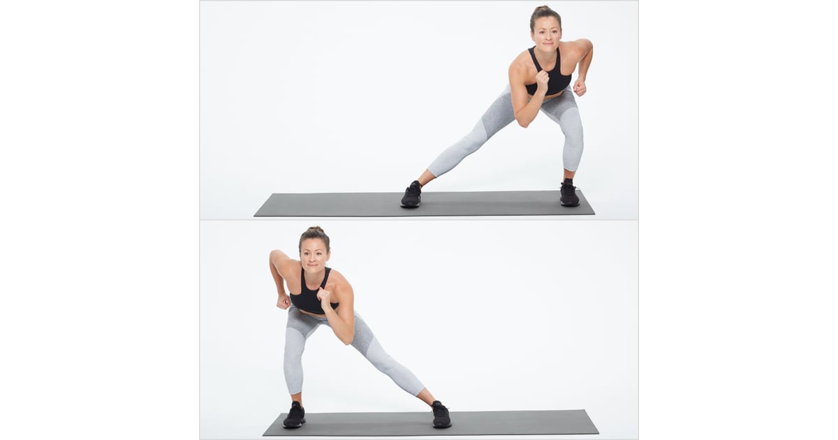 Alternating Side Lunge | Bodyweight Workout | 20 Minutes | POPSUGAR ...