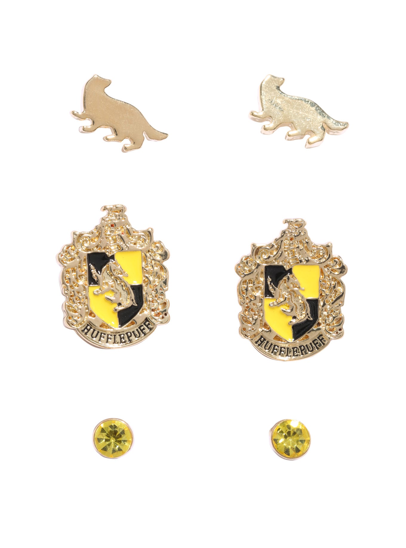 Hufflepuff earrings new arrivals