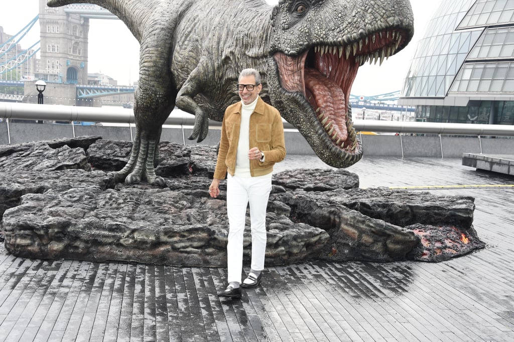 Jeff Goldblum Jurassic World: Fallen Kingdom Press Tour