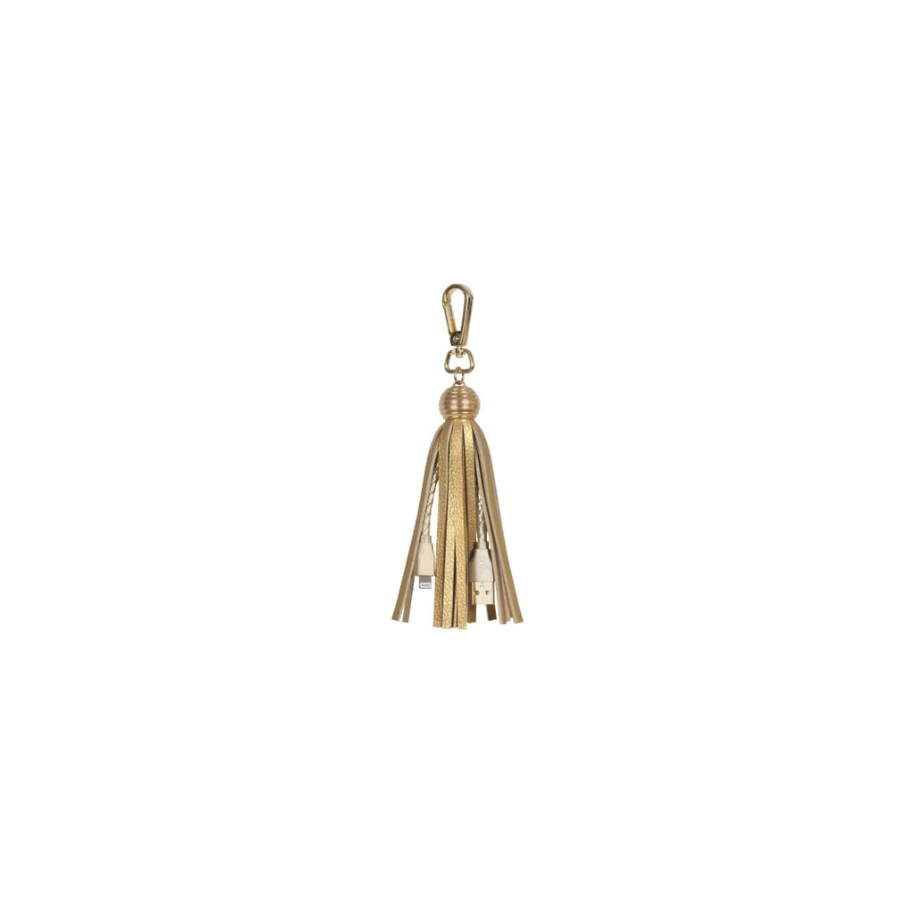 Lightning USB Cord - Just Wireless Tassel ($25)