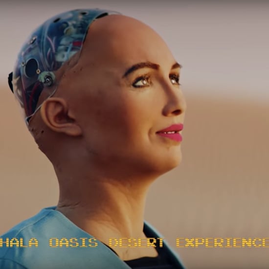 Sophia the Robot in Abu Dhabi