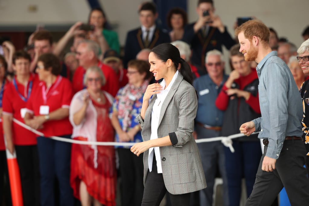 Meghan Markle Wears Serena Williams Collection Jacket 2018