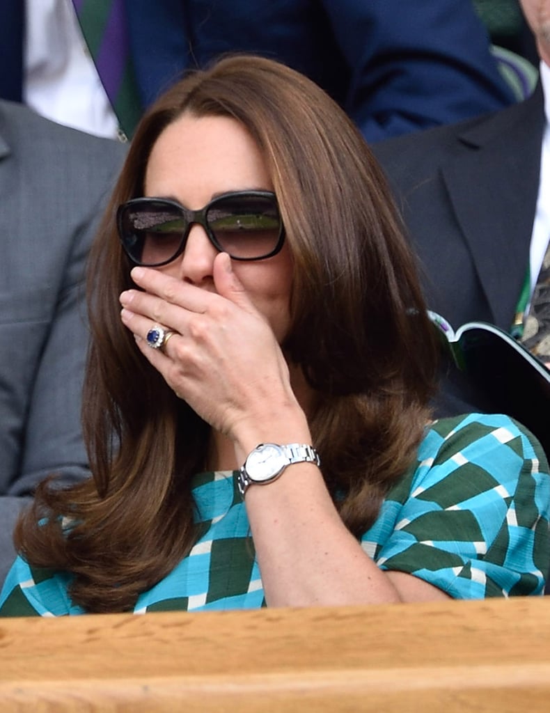 Kate Middleton's Facial Expressions Watching Sports Pictures