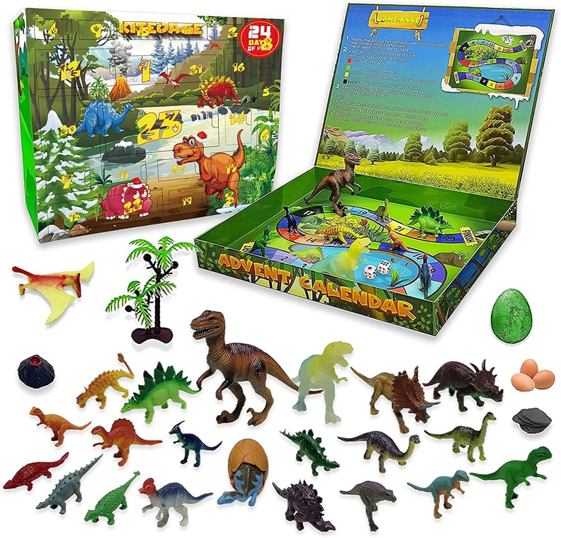 Dinosaur Toy Advent Calendar For Kids: Novernat Dinosaurs Advent Calendar