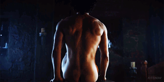 When, Ohmygod, He's Showing Off His Back and Butt