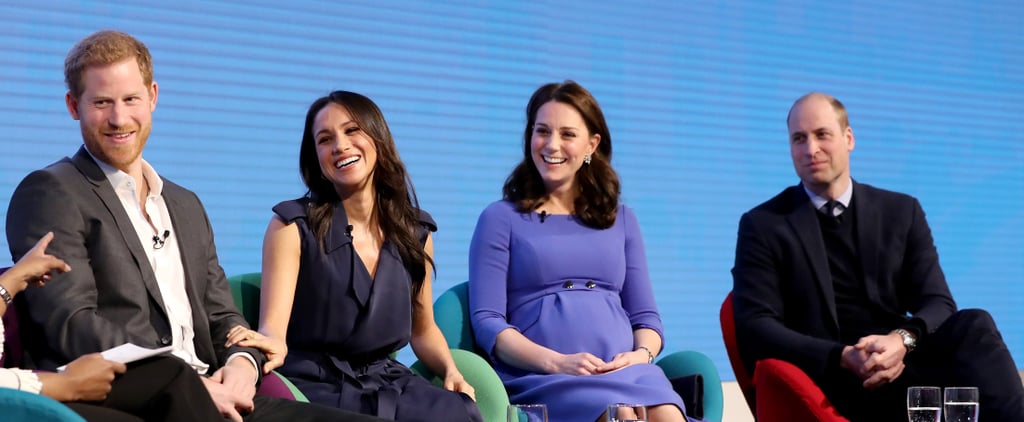 Harry, Meghan, William, & Kate at the Royal Foundation Forum