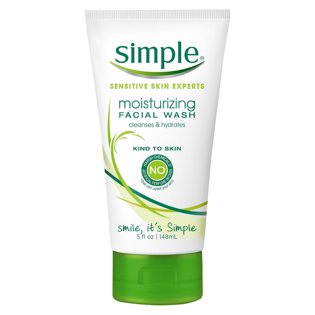 Simple Moisturizing Facial Wash Best Facial Cleansers 2018 POPSUGAR