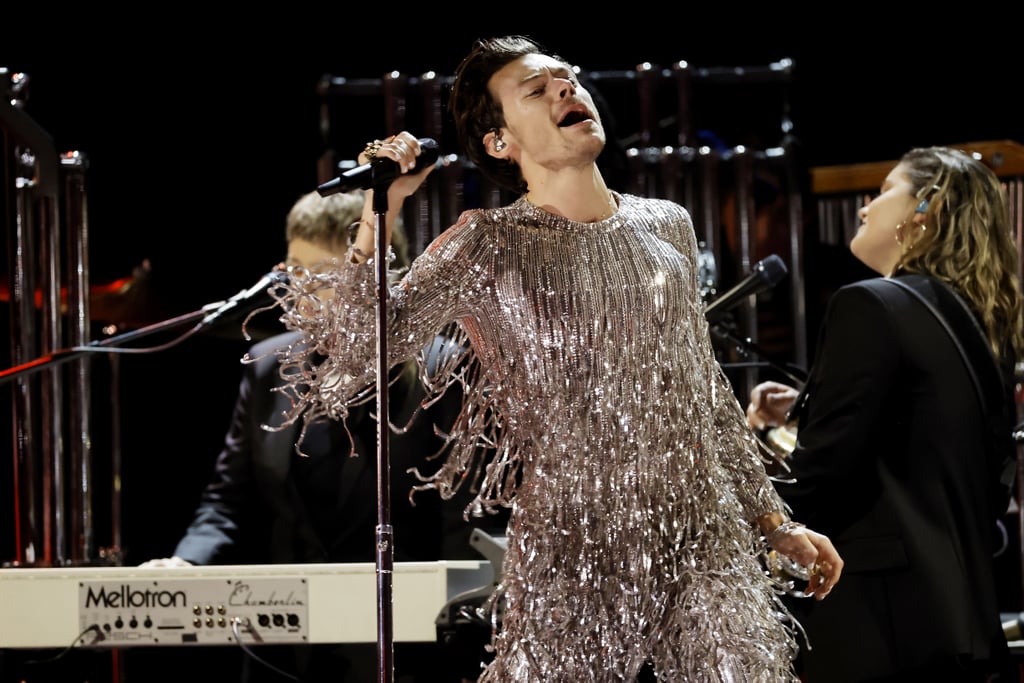 Harry Styles's Egonlab Crystal Jumpsuit at Grammys 2023