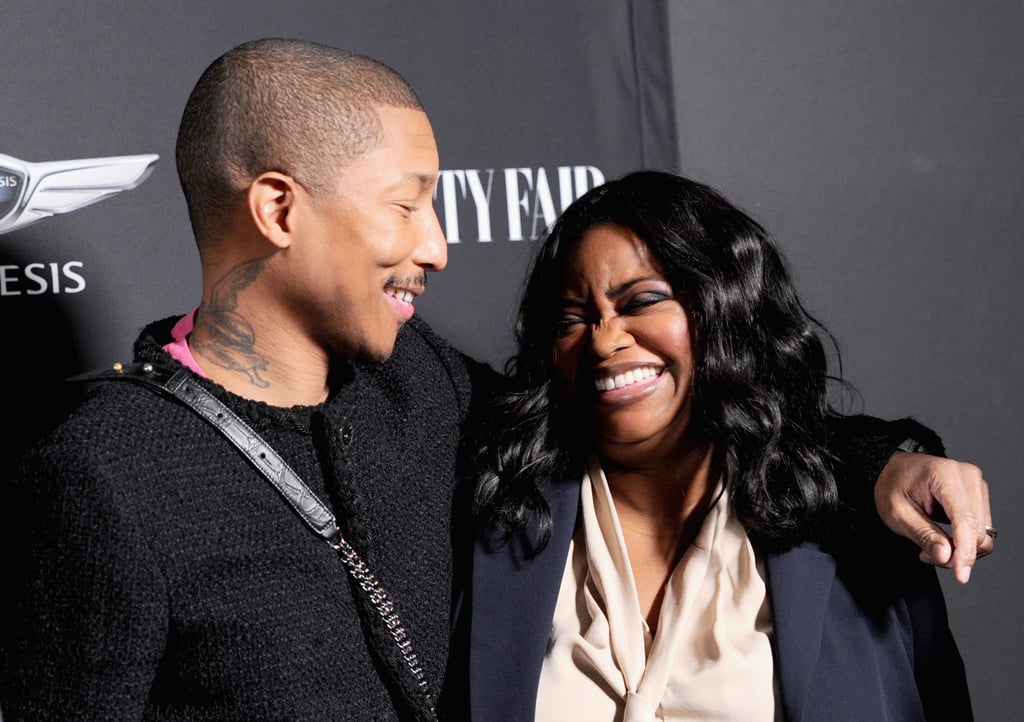Pictured: Pharrell Williams and Octavia Spencer