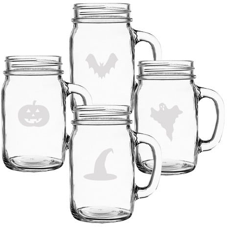 Halloween Mason Jars  ($36)