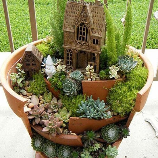 How to Repurpose Broken Flowerpots