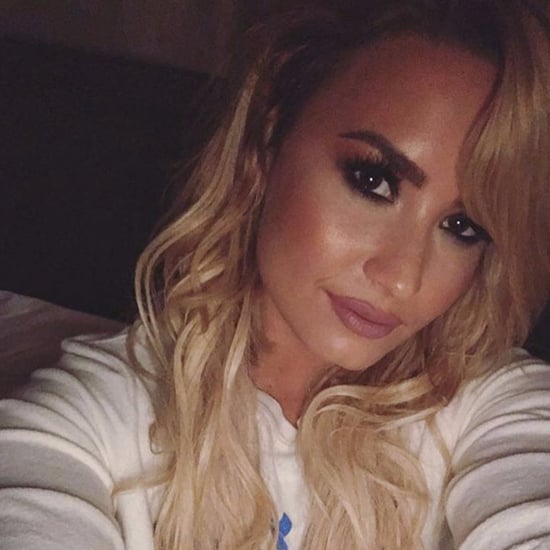 Demi Lovato Blond Hair Oct. 2016