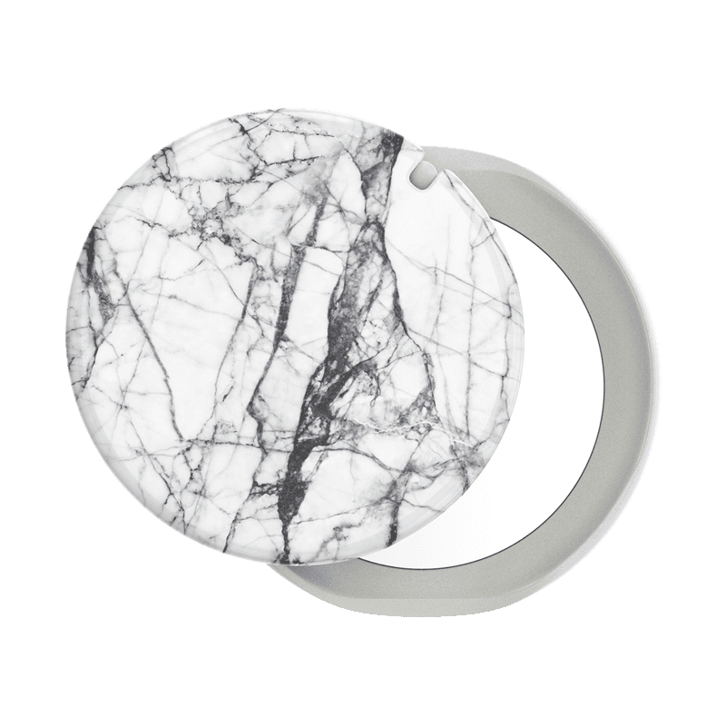 PopGrip Mirror Dove White Marble PopSocket