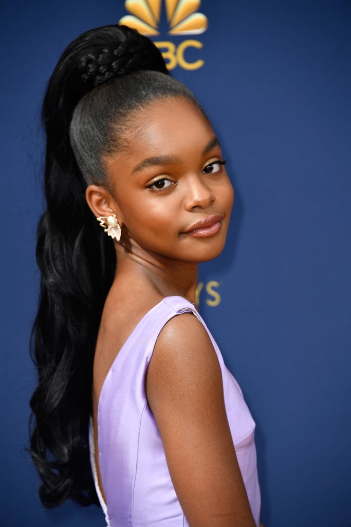 Marsai Martin’s High Ponytail