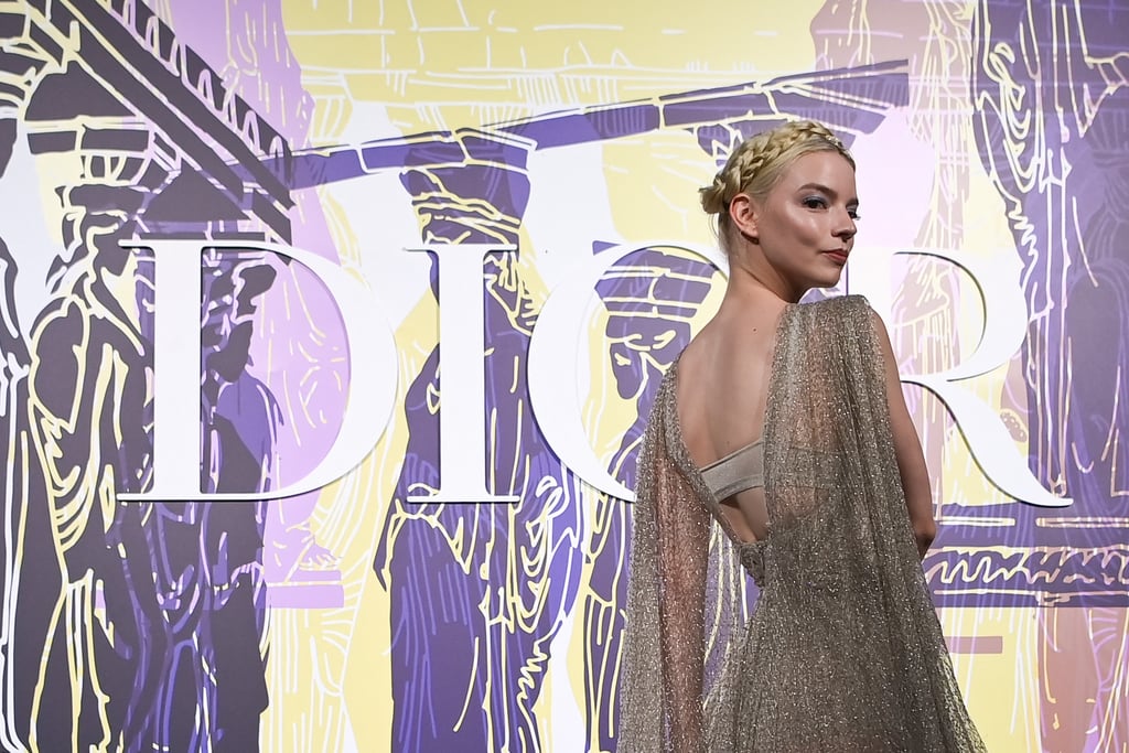 Anya Taylor-Joy Stuns in Dior Gown at the Dior Cruise Show