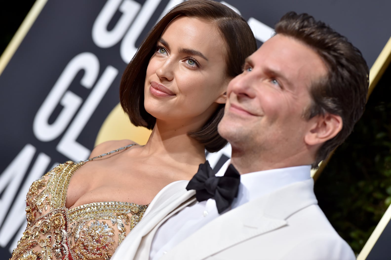 Bradley Cooper and Irina Shayk at the 2019 Golden Globes | POPSUGAR ...