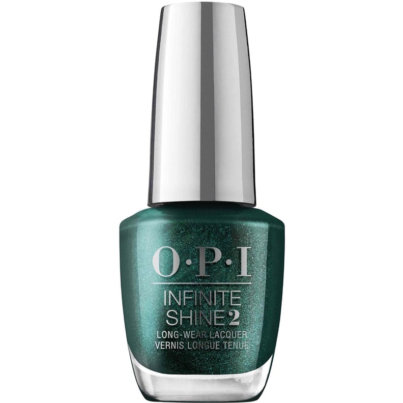 Best Shimmery Dark-Green Nail Polish For Fall