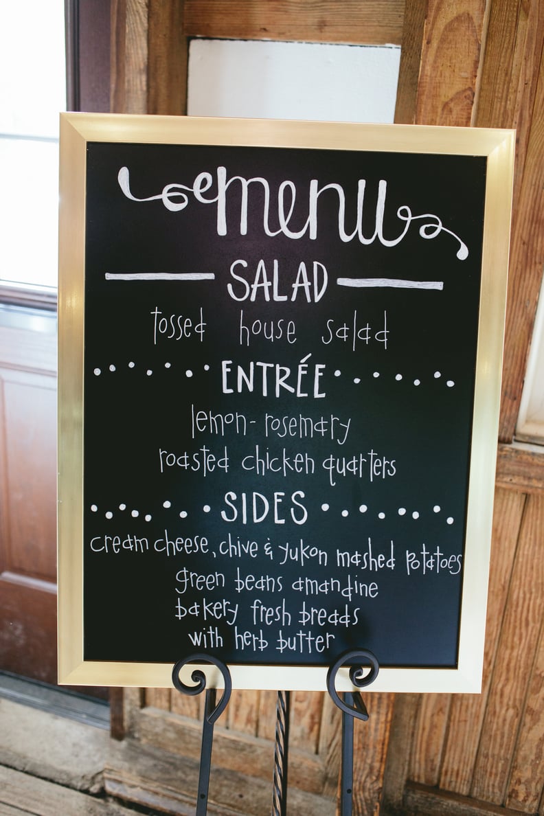 Menu Signs